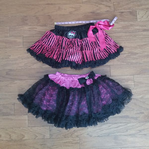 Kids Monster High Child Costume Tutu Skirts
